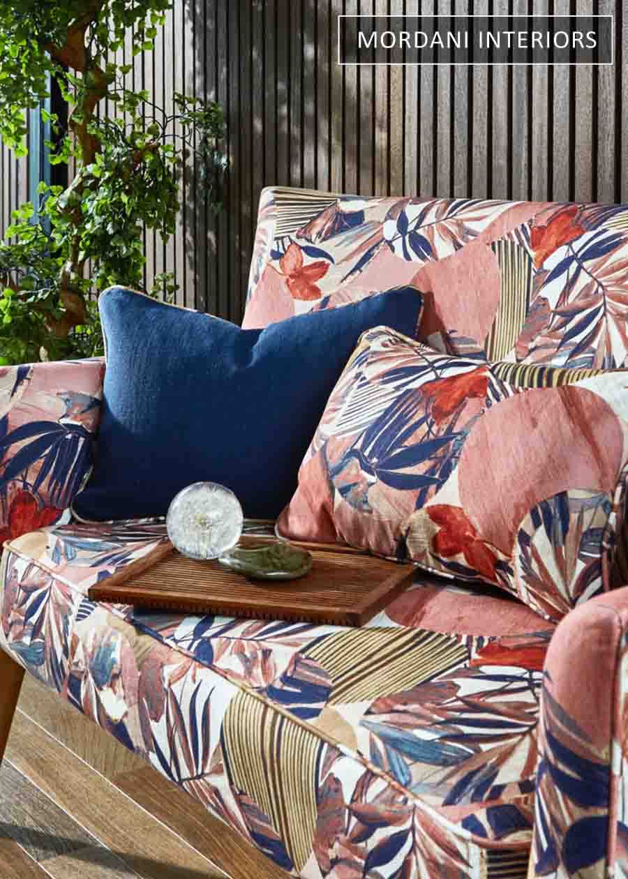 Koyo Tropical Printed Upholstery